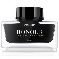 得力（deli） S635 墨水 50ml 黑色 (单位:盒)