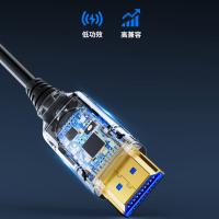 毕亚兹（BIAZE）HX66-70m 光纤HDMI 高清线3D 视频线2.0版70米（单位：个）黑色