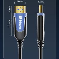 毕亚兹（BIAZE）HX66-70m 光纤HDMI 高清线3D 视频线2.0版70米（单位：个）黑色