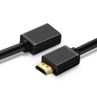 绿联（UGREEN） 10142 HDMI延长线 音视频连接线 2米 黑色（单位：条）