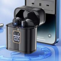 联想（Lenovo） XT56 蓝牙耳机半入耳式 13mm  (单位：副 )黑色
