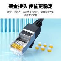 绿联（UGREEN）50192 CAT6类千兆网线网络高速连接线 2米 （单位：根）黑色