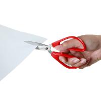 齐心（COMIX） B2710 小号大手柄剪刀 146mm （单位：把）红色