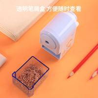 得力（deli） 自动进笔 削笔机 86mm*46mm*60mm 蓝色（单位：个）
