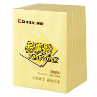 齐心（COMIX） D5003 强力系列易事贴 76*101mm 100张/本 12本/套 （单位：套) 黄色