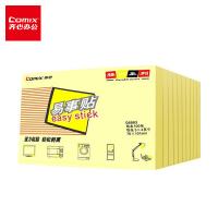 齐心（COMIX） D5003 强力系列易事贴 76*101mm 100张/本 12本/套 （单位：套) 黄色