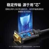 绿联（UGREEN） 30989 CR104  USB2.0转DB9串口线 带螺母 1米 （单位：根） 新老包装随机发货