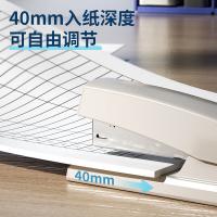 得力（deli） 0425 耐用订书机 订书器 适用12#钉 123*34*56mm 黑色（单位：个）