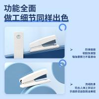 得力（deli） 0425 耐用订书机 订书器 适用12#钉 123*34*56mm 黑色（单位：个）