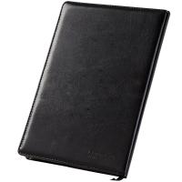 齐心(COMIX) C5807 皮面笔记本 18K 114张/本 （单位:本） 黑