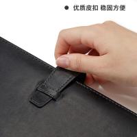 齐心(COMIX) C5807 皮面笔记本 18K 114张/本 （单位:本） 黑