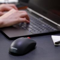 联想（Lenovo） M25 无线办公鼠标 带无线2.4G接收器(单位：个) 黑色