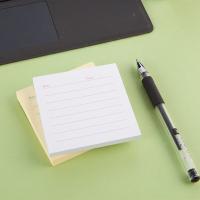 晨光(M&G) YS-125自粘横线便条纸 88页/本（单位：本）颜色随机发货