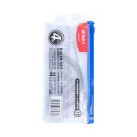 晨光(M&G) ARL96042 套尺4件套（直尺15cm+三角尺*2+量角器）（单位：套）