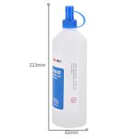得力（deli） 6357 液体胶 500ml 透明色 (单位:瓶)