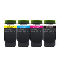 欣彩（Anycolor）AR-CTL200 粉盒 黑色4000页,彩色3000页 四色套装 (单位:套) 适用奔图PANTUM CP2506DN CM7006FDN