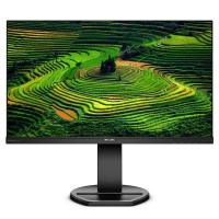 飞利浦（PHILIPS） 241B8QJEB 显示器 23.8英寸 IPS 广色域 旋转升降 低蓝光不闪 内置音箱 （单位：台） 黑色