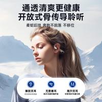 飞利浦（PHILIPS）骨传导概念挂耳式真无线开放式不入耳夹式运动跑步蓝牙耳机TAA1708（单位：个）白色
