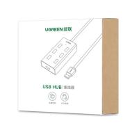 绿联（UGREEN） CR130 USB集线器 1米  (单位：个 )黑色