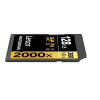 雷克沙（Lexar）LSD128CRBCN2000R 存储卡 128GB SD4.0 UHS-II 传输300MB/s 写入260MB/s 32*24*2.1 mm (单位：张)