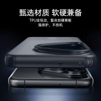 亿色（ESR）适用华为Pura70Pro/pro+手机壳P70保护套亲肤超薄全包防摔半透明硅胶软边抗指纹 磨砂（单位：个）半透黑