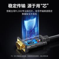 绿联（UGREEN） 30989 CR104  USB2.0转DB9串口线 带螺母 1米 （单位：根） 新老包装随机发货