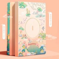 得力（deli） SZ021 颐和园手帐本套装 纸张规格32k 页数112页 杏林春燕系列 皮面记事本*1 和纸胶带*1 信笺*1 金属中性笔*1 混色 (单位：套) 混色