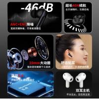 纽曼（Newmine） TWS-Q7 蓝牙耳机 真无线 蓝牙连接 ANC主动降噪 入耳式 (单位：副) 黑色