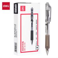 得力（deli） S801 中性笔 签字笔 0.5mm*12支 黑色（单位：盒）