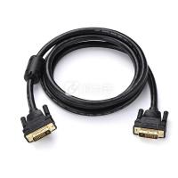 绿联（UGREEN） DV101 DVI-D双通道公对公数字高清连接线 5米  (单位：根 )黑色