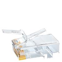 山泽（SAMZHE） YH-5100 超五类镀金水晶头 8P8C 100个/盒  (单位：盒 )