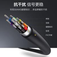 绿联（UGREEN） 20153 RS232直连9针串口线 1.5m( 单位 ：根) 黑色