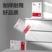 得力（deli）TF204 桌牌 T型座牌 A4(297*210mm) 亚克力材质 (单位：个) 透明