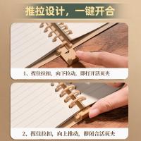 三木（SUNWOOD） 1389 活页本 单本装 （单位:本） 米色