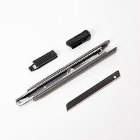 得力（deli） 2036S 美工刀 13刀头  自锁  SK5合金钢ABS材质外壳   145*17mm   (单位：把) 金属灰