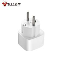 公牛（BULL） GN-901G 德标转国标转换器  2500W 白色（单位：个）