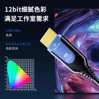毕亚兹（BIAZE）HX66 4K60Hz发烧级高清线3D视频线 35米（单位：个）黑色