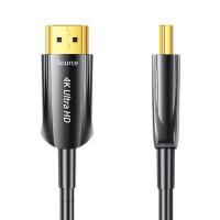 毕亚兹（BIAZE）HX111-50m小头光纤HDMI线2.0版50米（单位：个）黑色