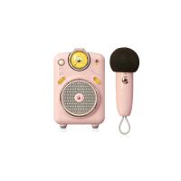 点音 Fairy-ok 小魔女蓝牙音箱麦克风套装 单麦 音箱2000mAh/麦克风350mAh(单位：套) 粉色