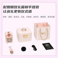 点音 Fairy-ok 小魔女蓝牙音箱麦克风套装 单麦 音箱2000mAh/麦克风350mAh(单位：套) 粉色