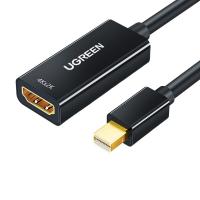 绿联（UGREEN） MD112 MiniDP转HDMI转换器 4K  (单位：个 )黑色