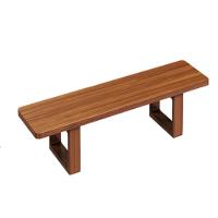 毕亚兹（BIAZE） SR-3 电脑增高架台式电脑显示器支架实木可调节60*20cm（单位：个）胡桃色