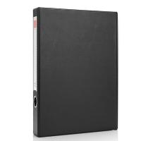 齐心（COMIX） A1296 办公必备磁扣式PVC档案盒 A4 35mm （单位：个）黑