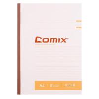齐心（COMIX） C4501 办公系列无线装订本 A4 80张/本 6本/套 （单位：套）颜色随机发货