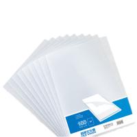 得力（deli）5700文件套(透明)  100只/包（单位：包） 白