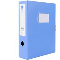 得力（deli）5624ES档案盒A4 背宽75MM  PP材质 板材厚度0.8MM(单位：个)蓝色