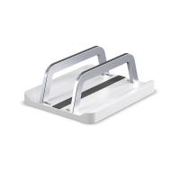 NVV NP-M4A 电脑支架 笔记本支架立式 适用Mac mini M4/M4 Pro 150*120*56mm（单位：个）银白