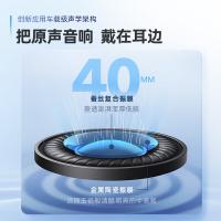 声阔 Space Q45（A3040）头戴式无线蓝牙耳机 主动降噪(单位：个) 黑色