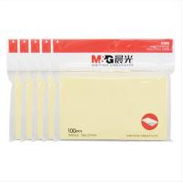 晨光（M&G） YS-05 优事贴自粘便条纸 3×5 76×127mm 黄色 100页/本 (单位:本)