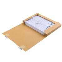 齐心（COMIX） AP-30 纯浆档案盒 A4 30mm 10个/套 （单位：套）牛皮纸色 新老包装随机发货